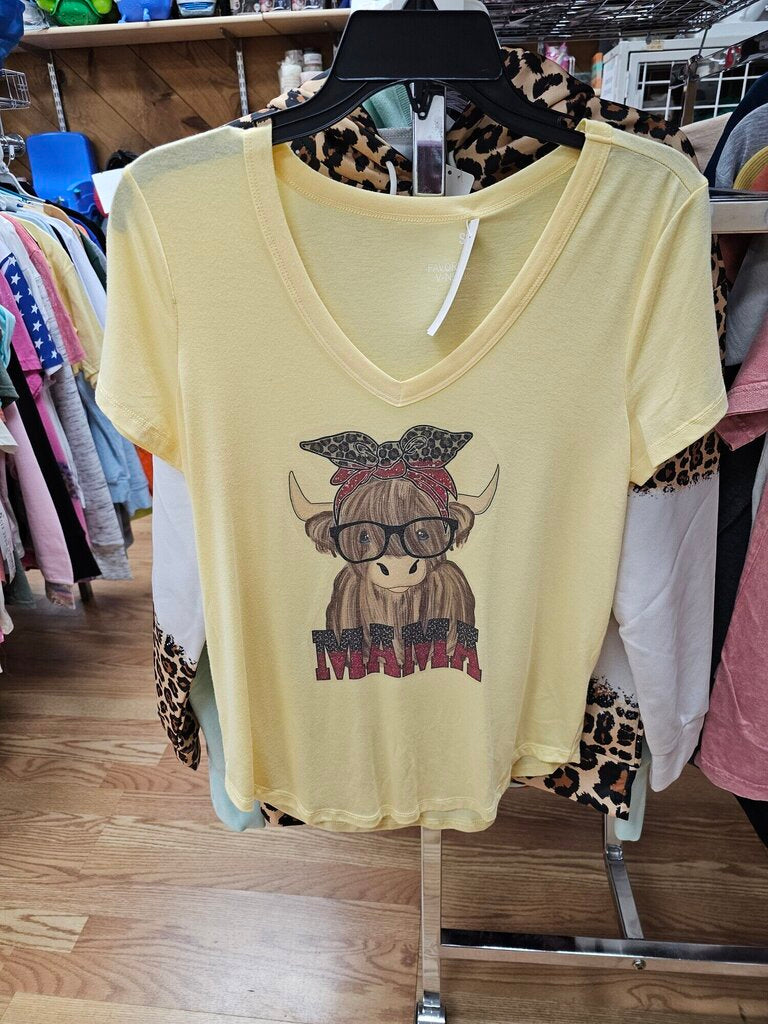 NEW SO MAMA COW SHIRT