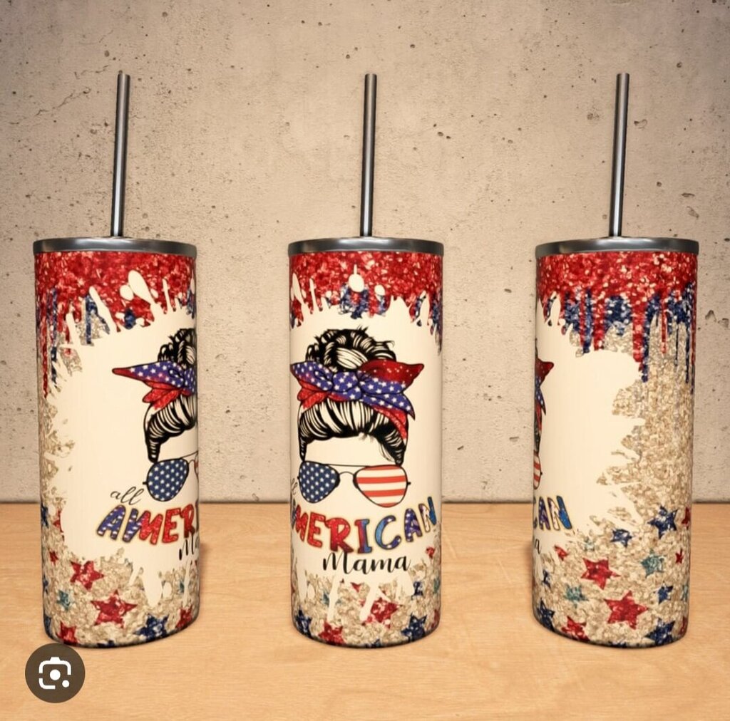 ALL AMERICAN MAMA GLITTER