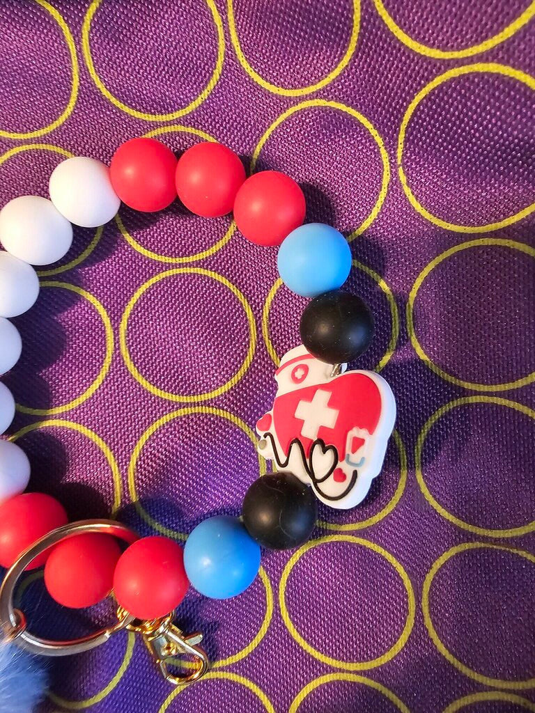 MEDICAL WRISTLET KEYCHAIN