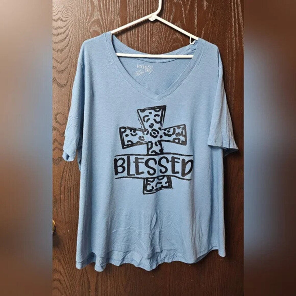 NEW BLESSED CROSS COW PRINT
