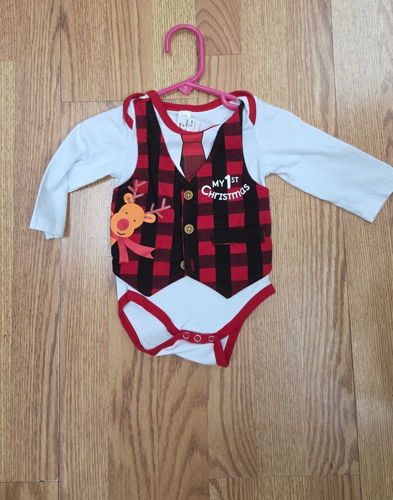 MY FIRST CHRISTMAS ONESIE
