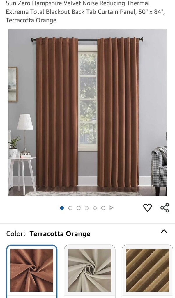 New Sun Zero Drapes Curtains