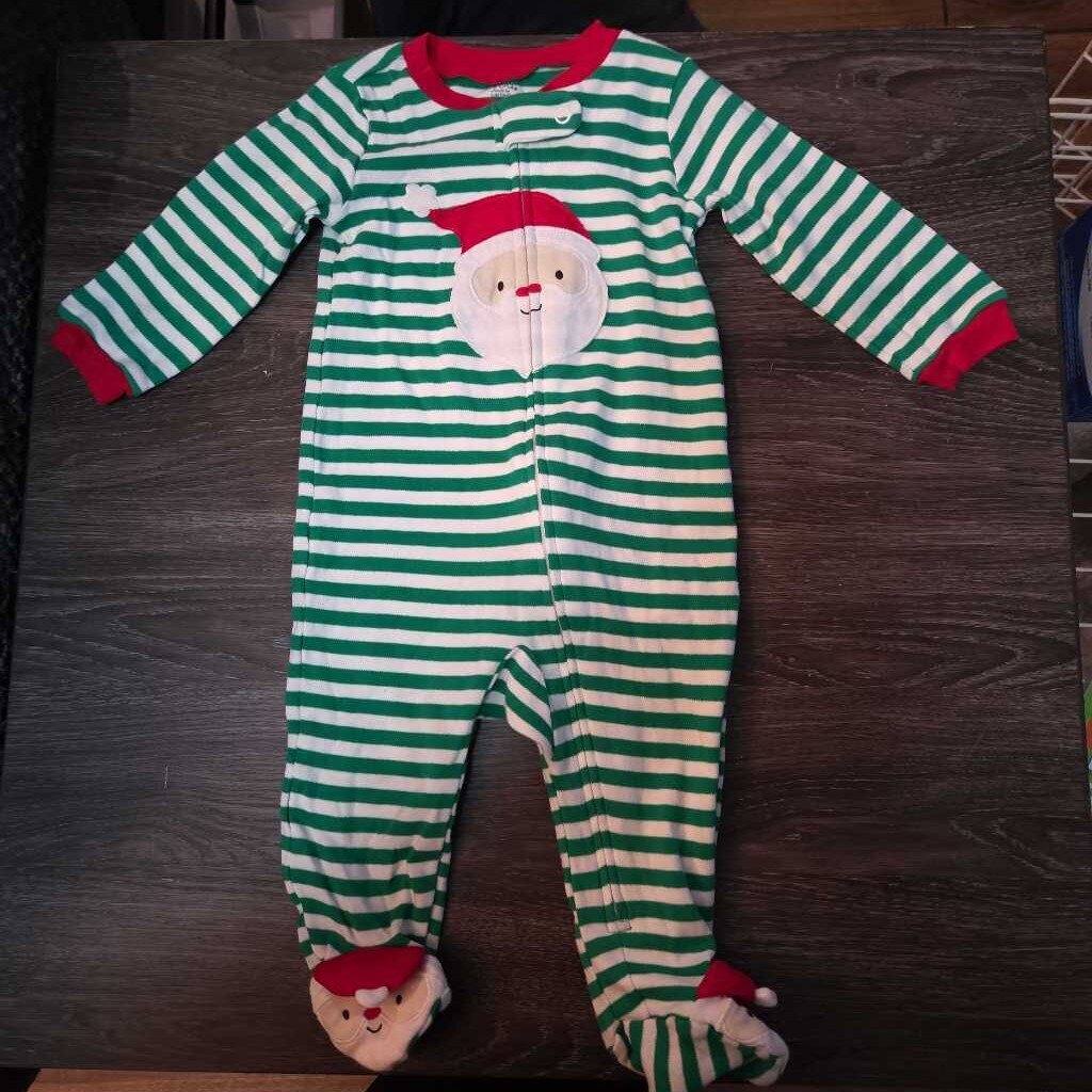 Carters Sleeper Santa