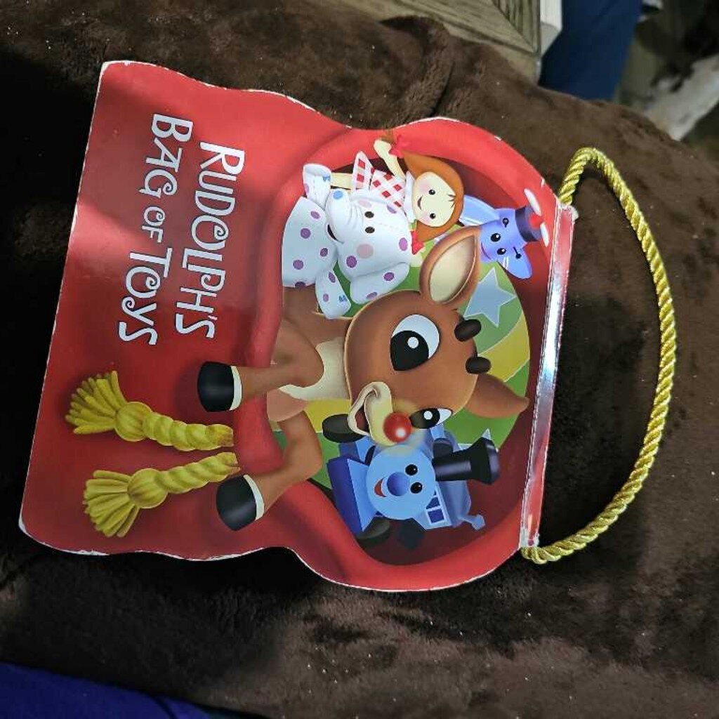 Rudolph's Bag of Toys Book