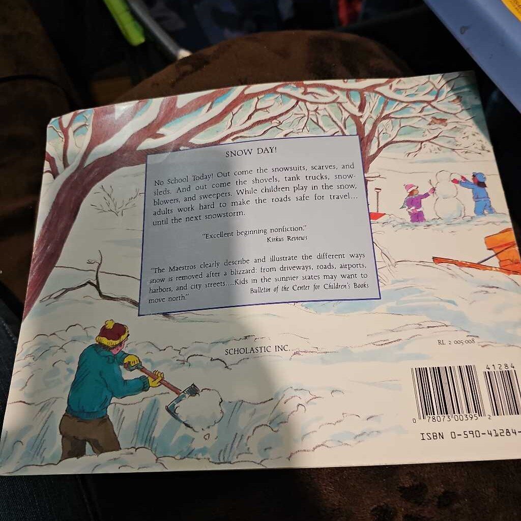 Snow Day Book