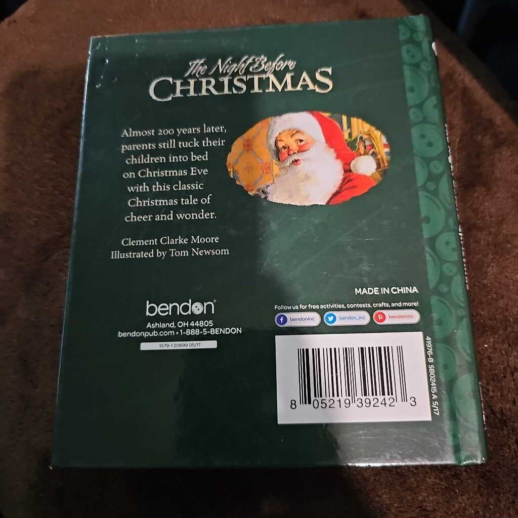 The Night Before Christmas Book