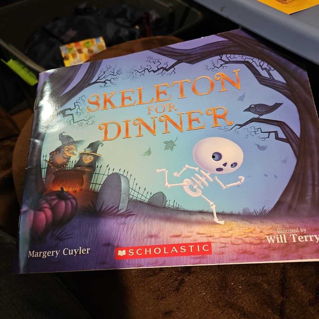 Skeleton for Dinner Book