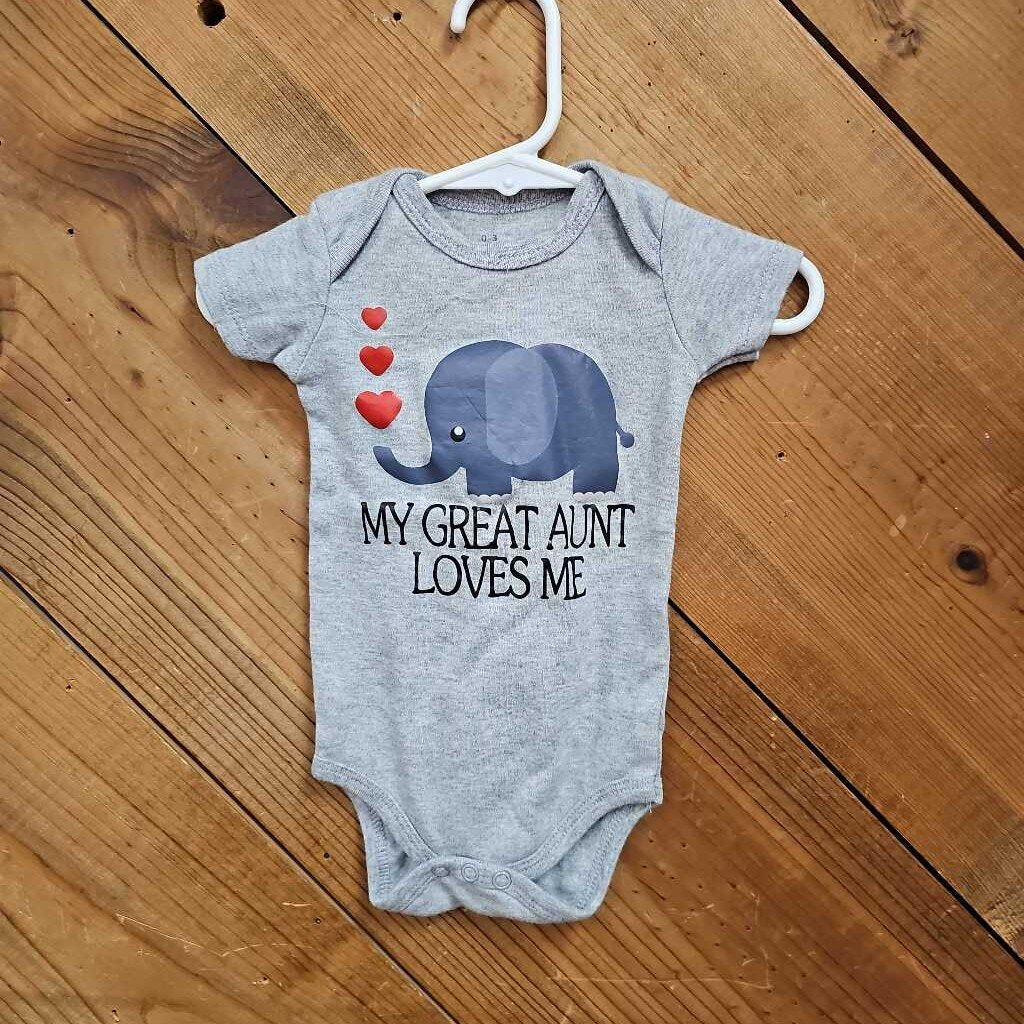 My Great Aunt Loves Me Onesie