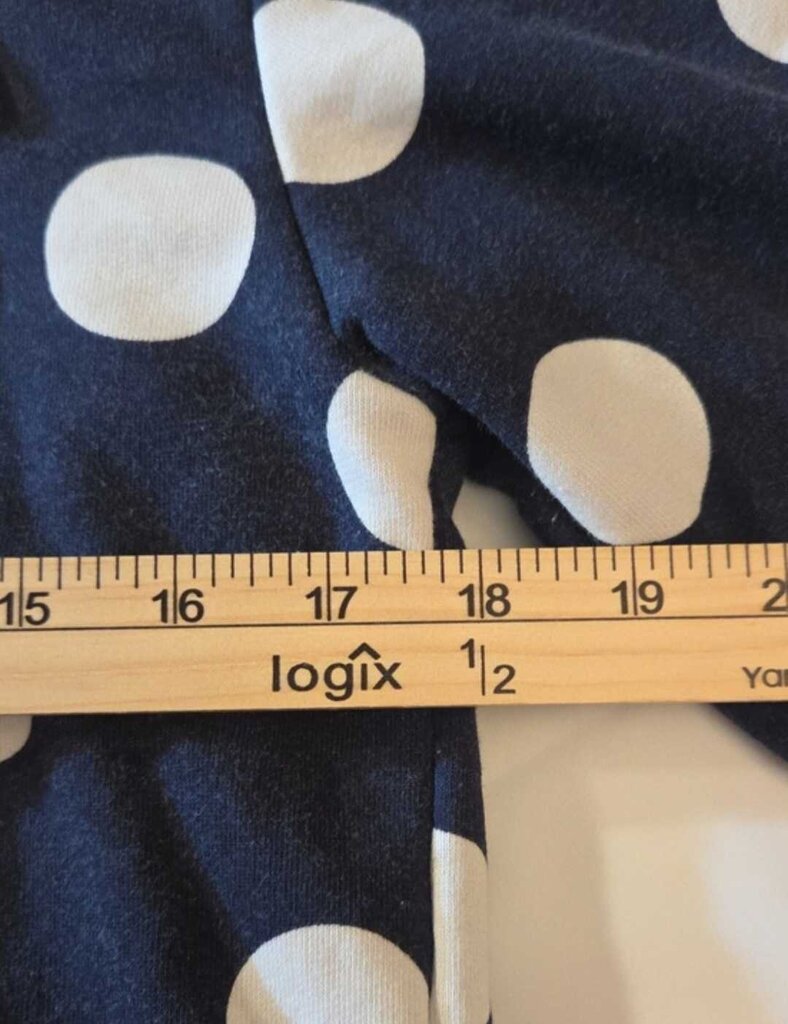 New Boden Polka Dot Jersey Lounge Hoodie
