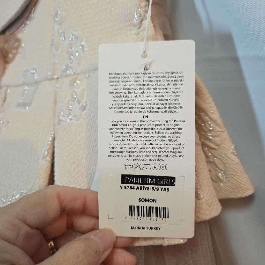 New Pariltim Girls Dress with Purse