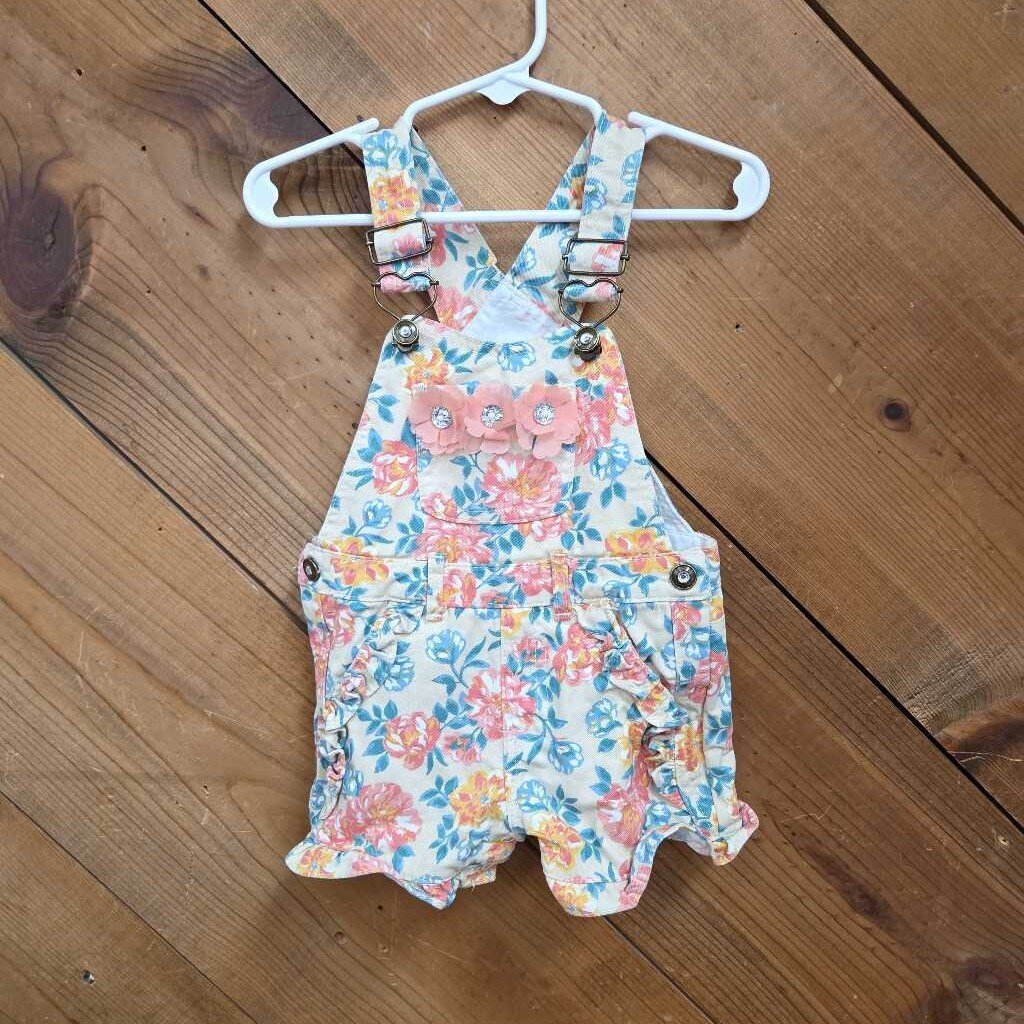 Floral Overalls