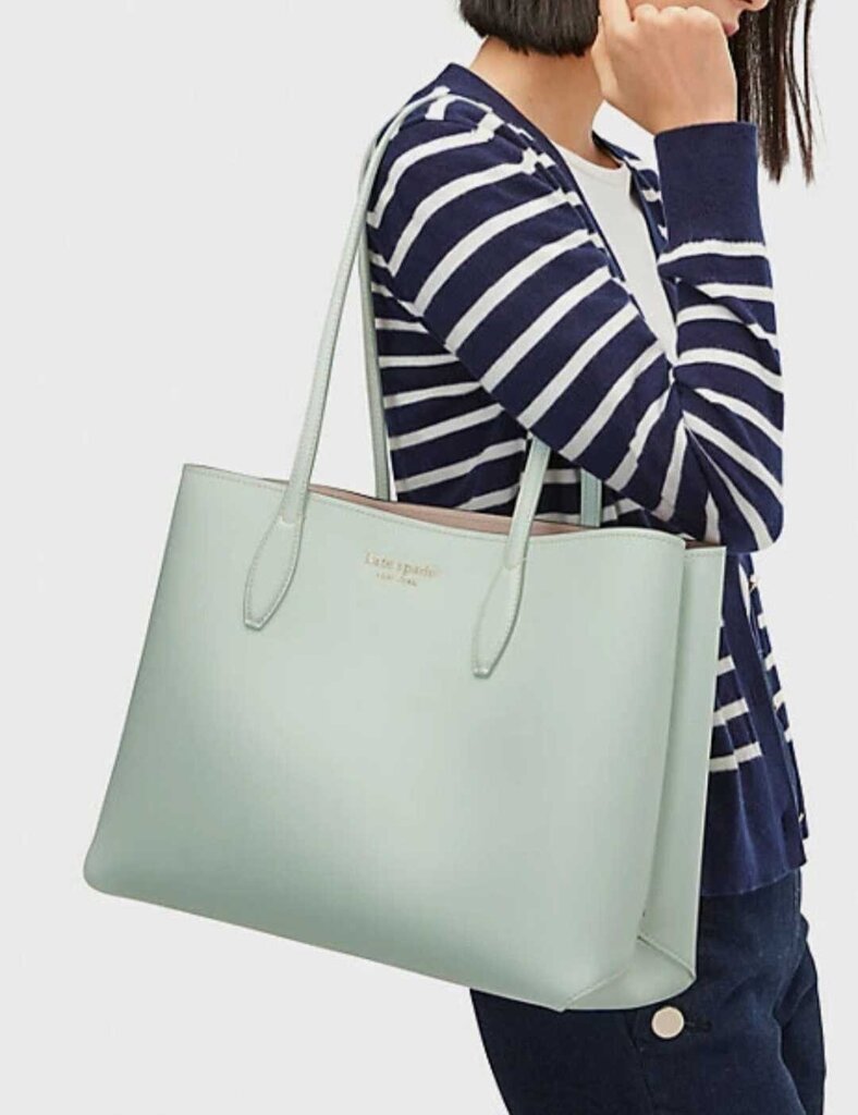 Kate Spade Harper Satchel Lemon Fondont Leather