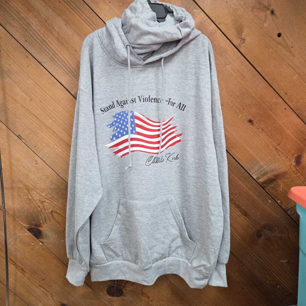 New Stand Against Violence Charlie Kirk Hoodie