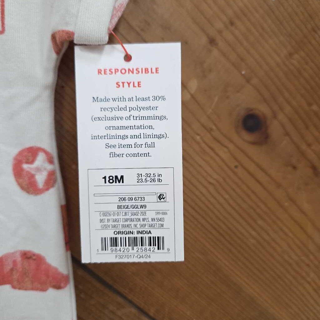 New Cat & Jack Romper