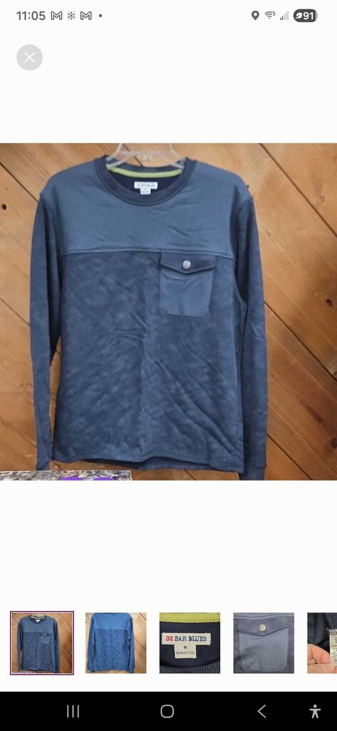New 32 Bar Blues Shirt $148