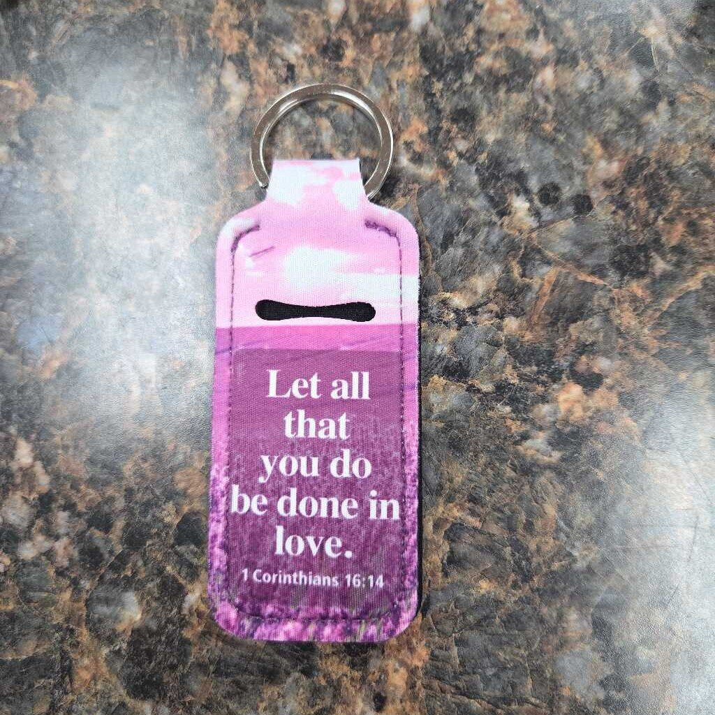 1 Corinthians 16:14 Keyring