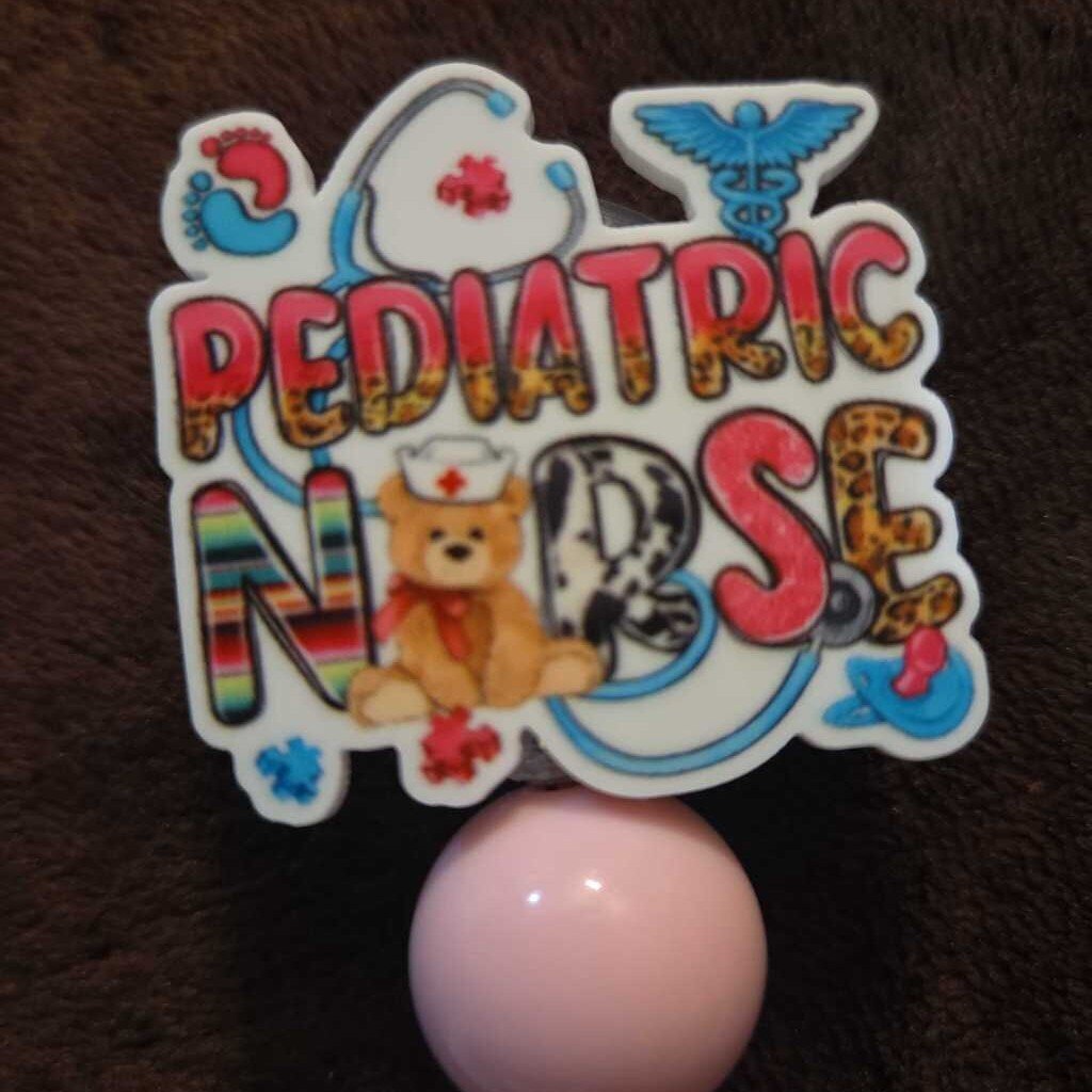 New Pediatric Nurse Badge Reel