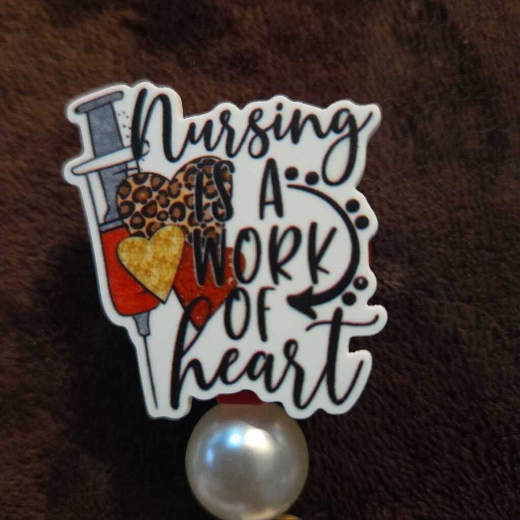 New Nursing Badge Reel