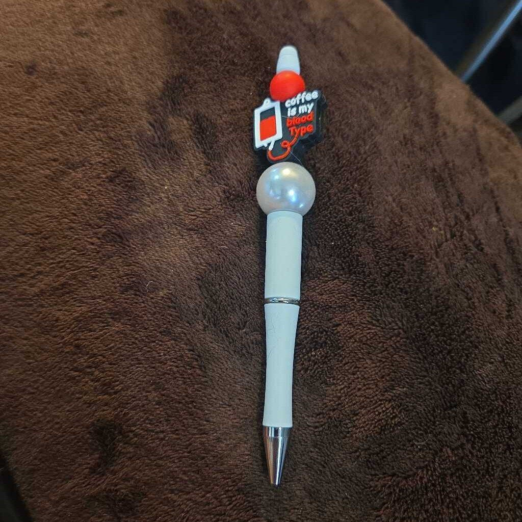New Coffee Is My Bloodtype Pen