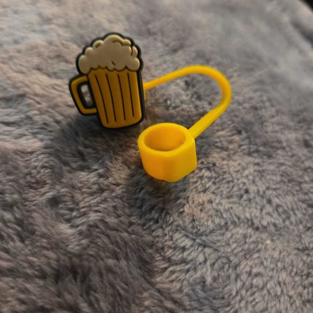 New Mug Straw Topper