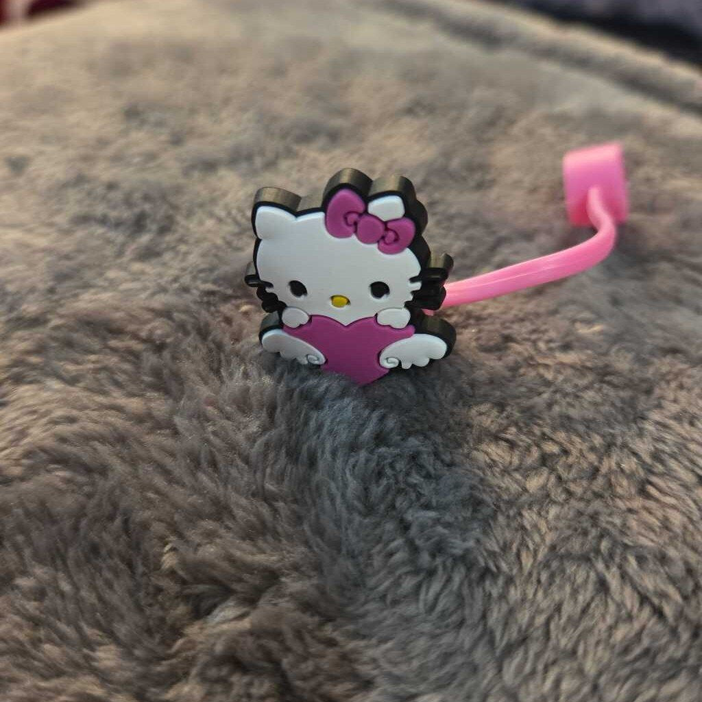 New Hello Kitty Straw Topper
