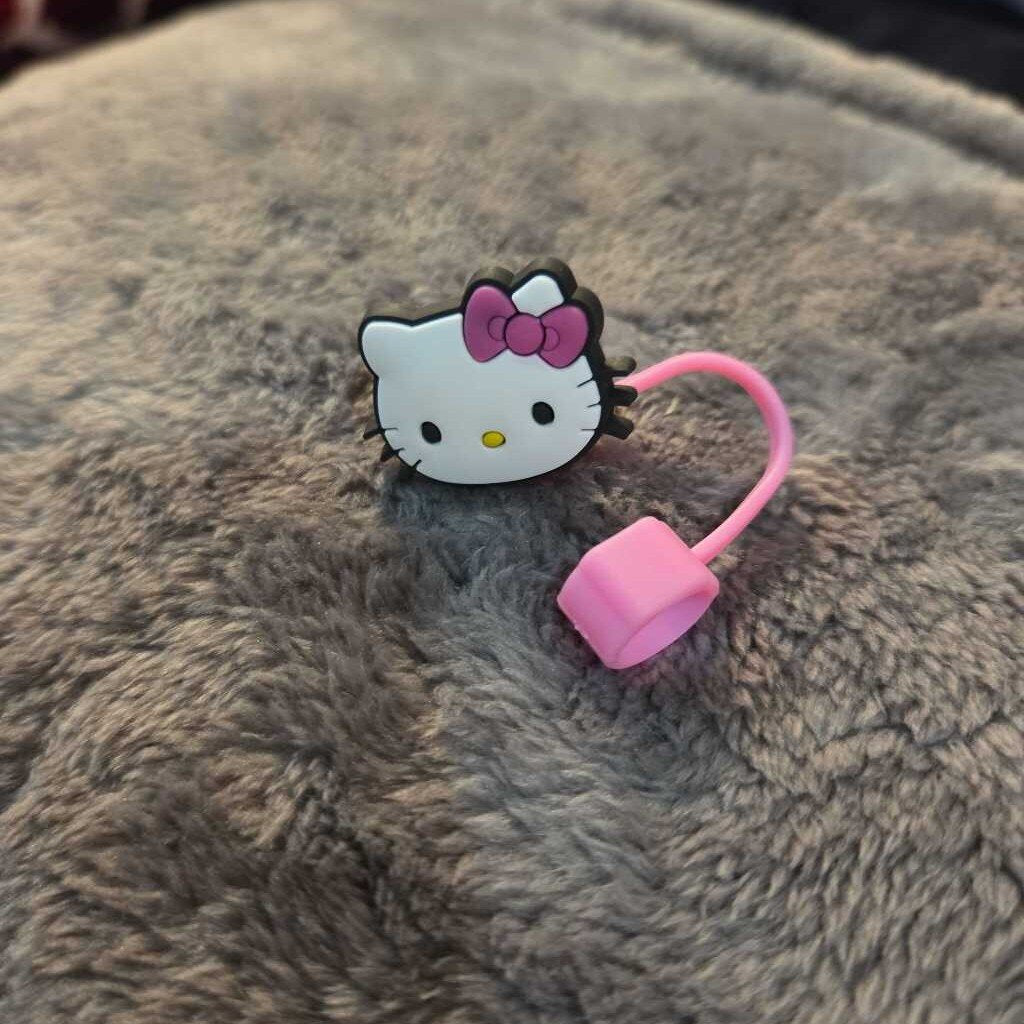 New Hello Kitty Straw Topper