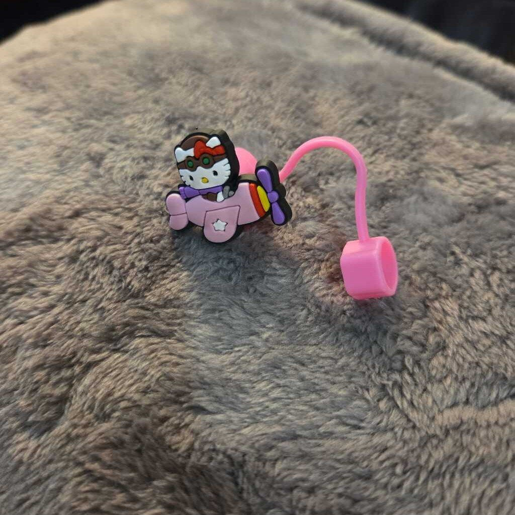 New Hello Kitty Straw Topper