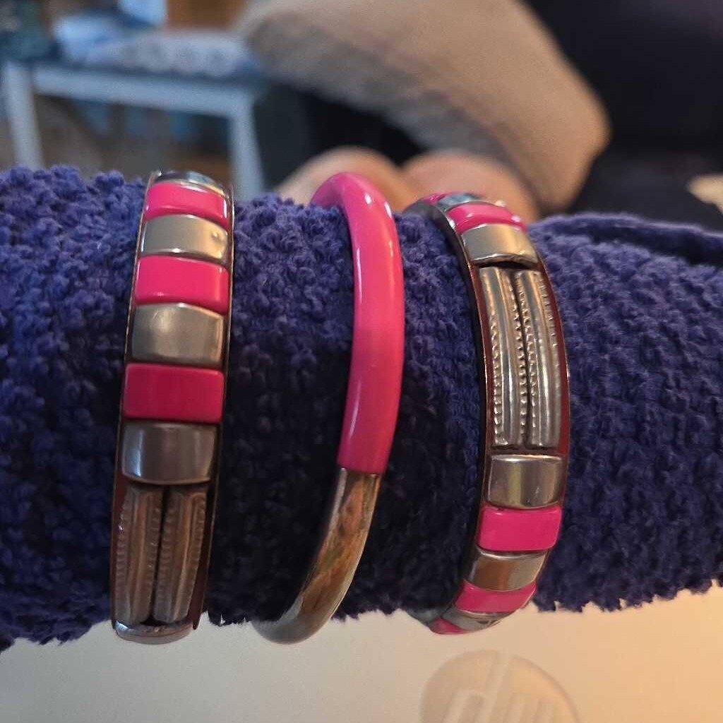 Set of 3 Bangle Bracelets