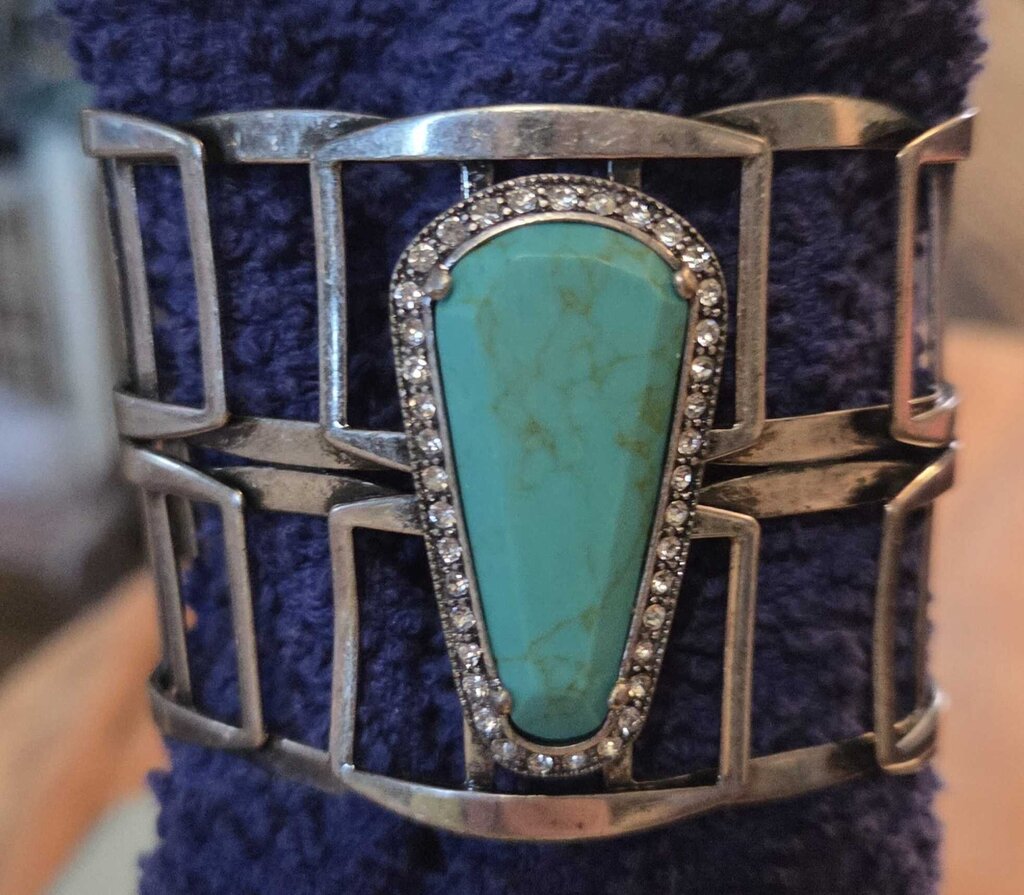 Turquoise Caged Bracelet