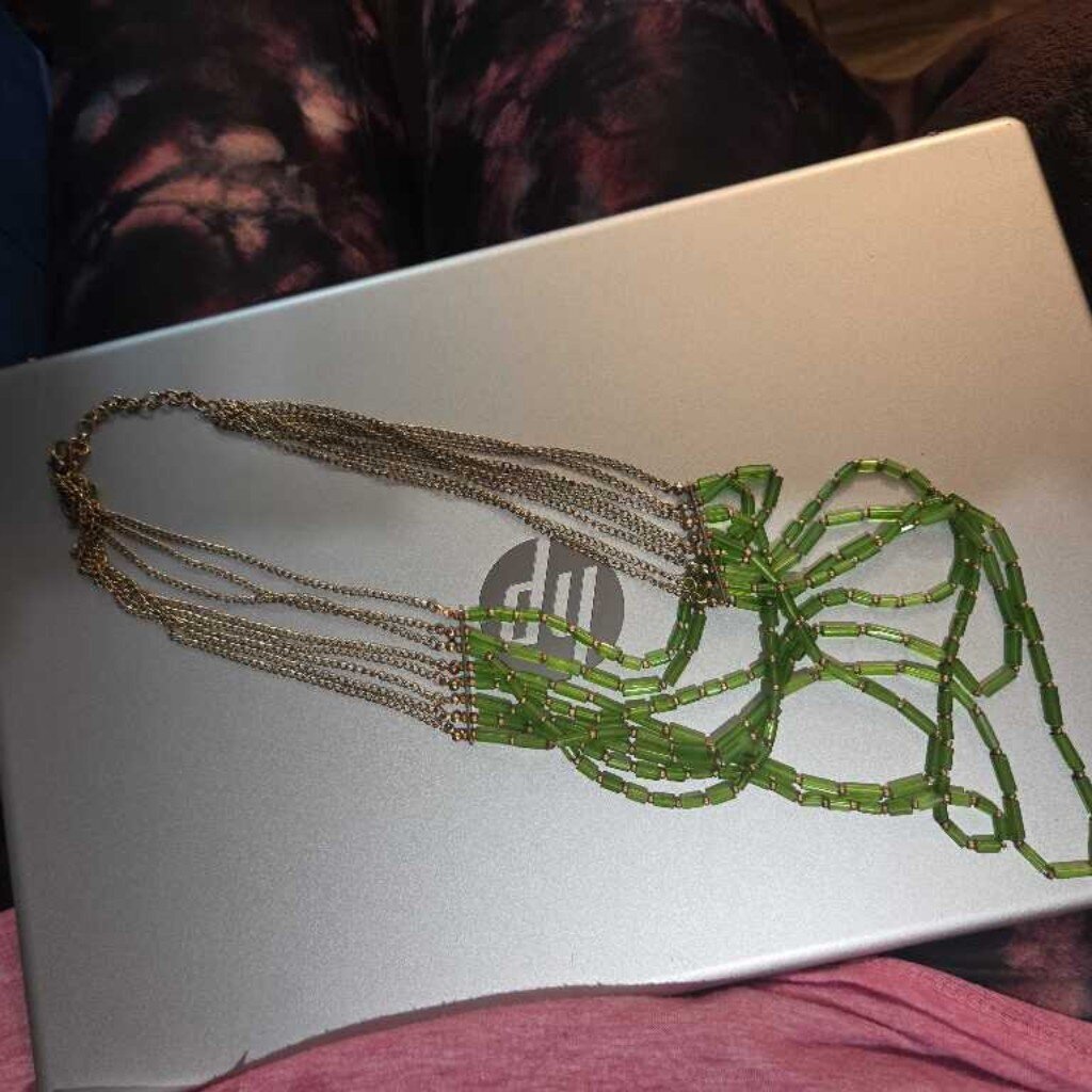 Vintage Beaded Multi-Strand Necklace