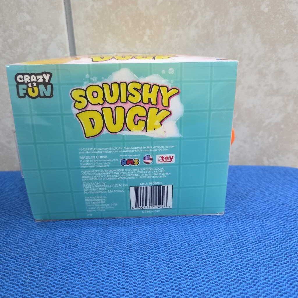 New Crazy Fun Squishy Duck