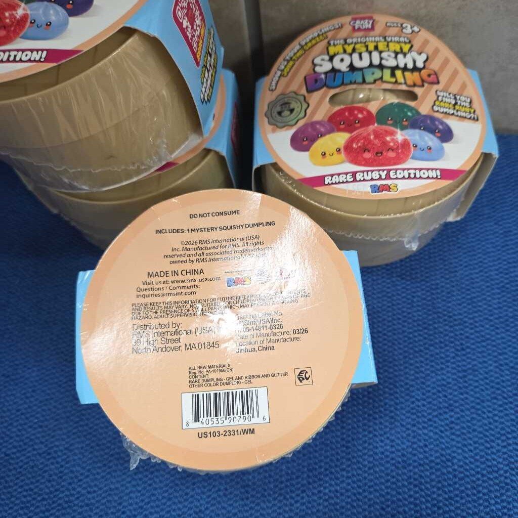 New RMS Dumpling Rare Ruby Squishy