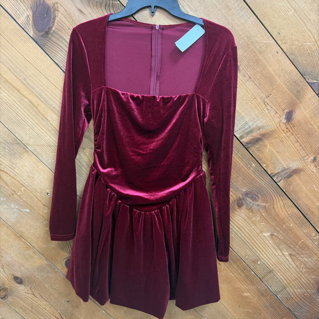 Velour Dress