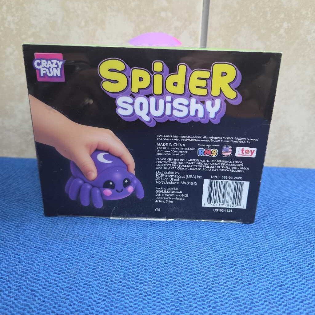 New RMS Spider Squishy
