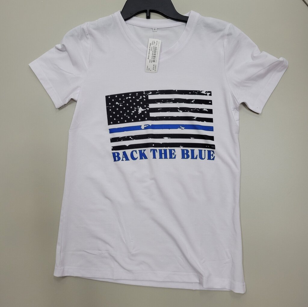 NEW BACK THE BLUE SHIRT