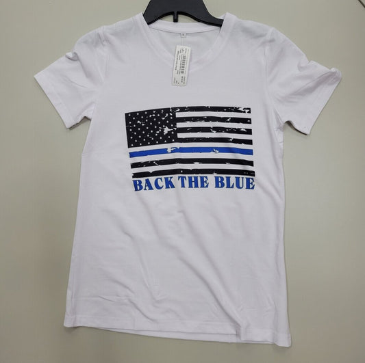 NEW BACK THE BLUE SHIRT