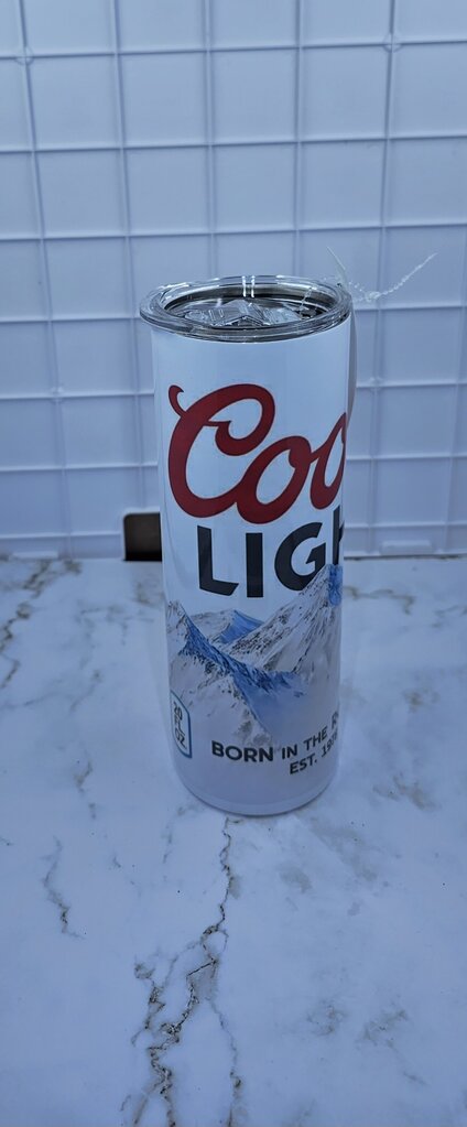 COORS LIGHT SUBLIMATED CU