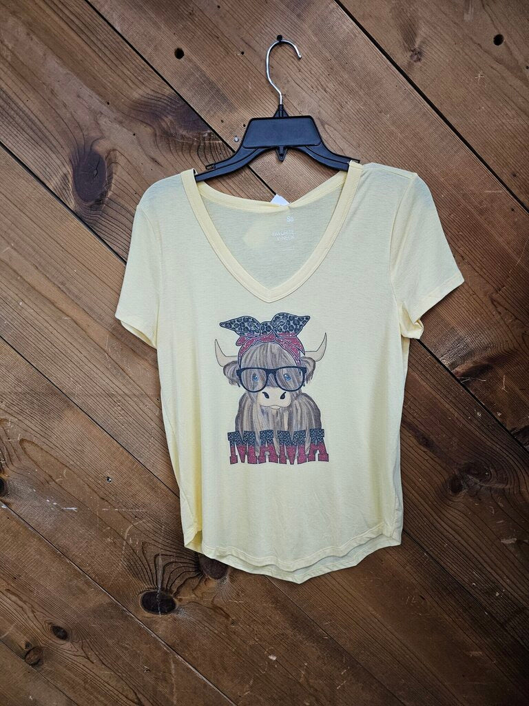NEW SO MAMA COW SHIRT