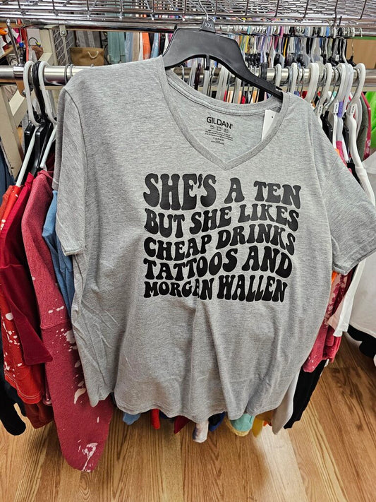 SHES A TEN BUT SHE LIKES