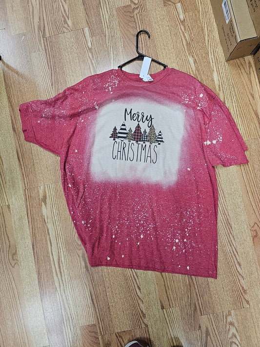 BLEACHED MERRY CHRISTMAS