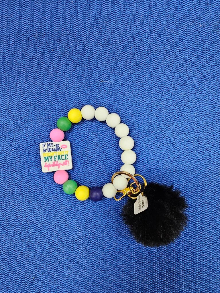 IF MY MOUTH WRISTLET KEYC