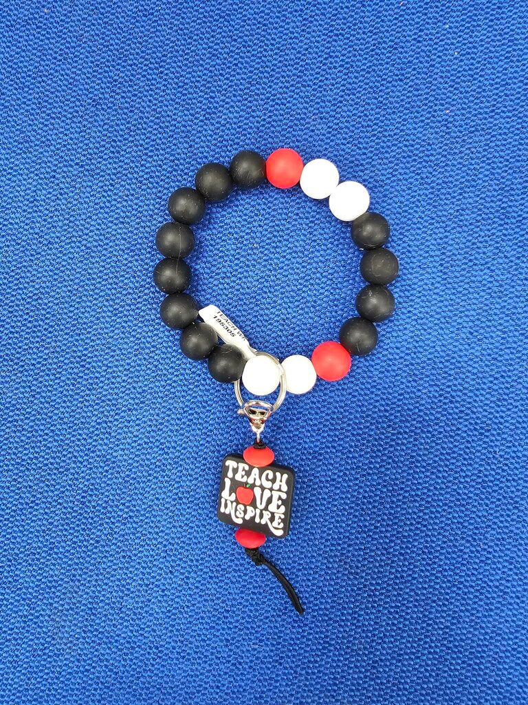 TEACH WRISTLET KEYRING