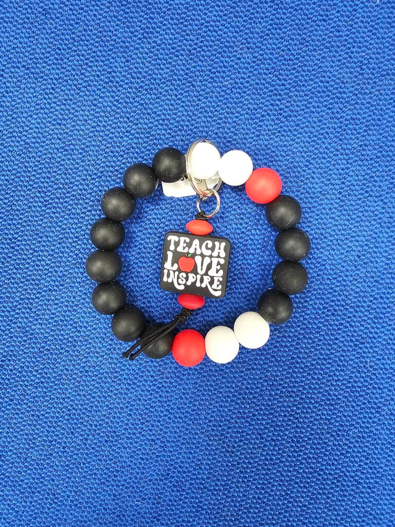 TEACH WRISTLET KEYRING