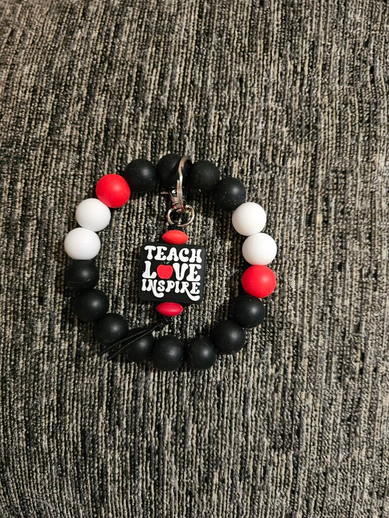 TEACH WRISTLET KEYRING