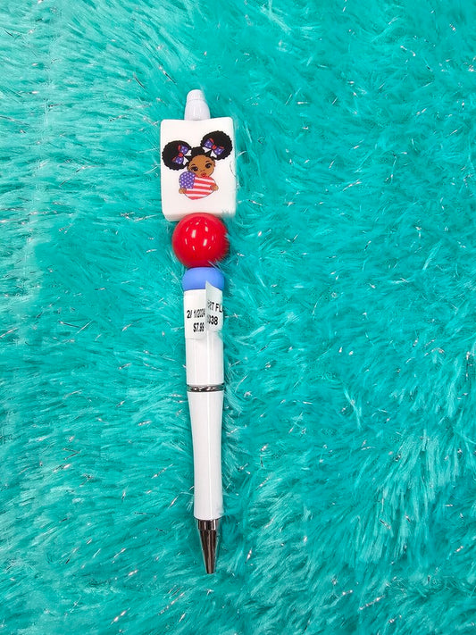 HEART FLAG PEN