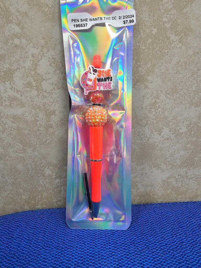 PEN SHE WANTS THE DD