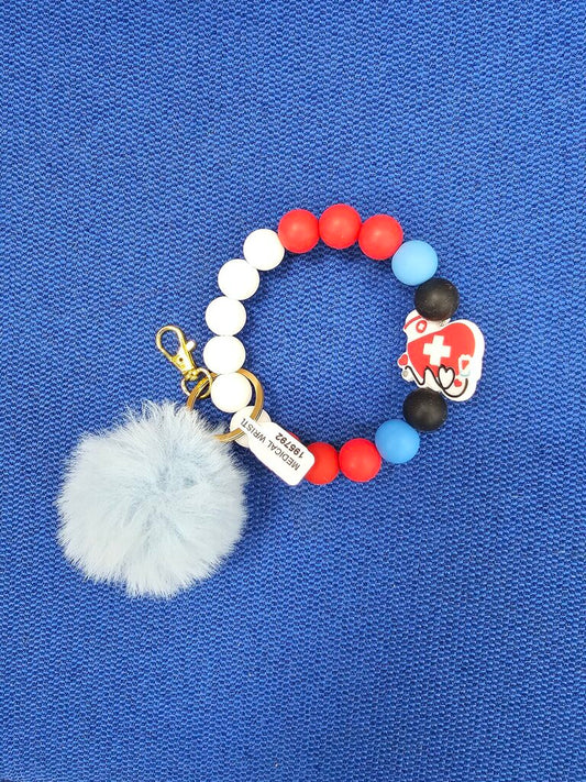 MEDICAL WRISTLET KEYCHAIN