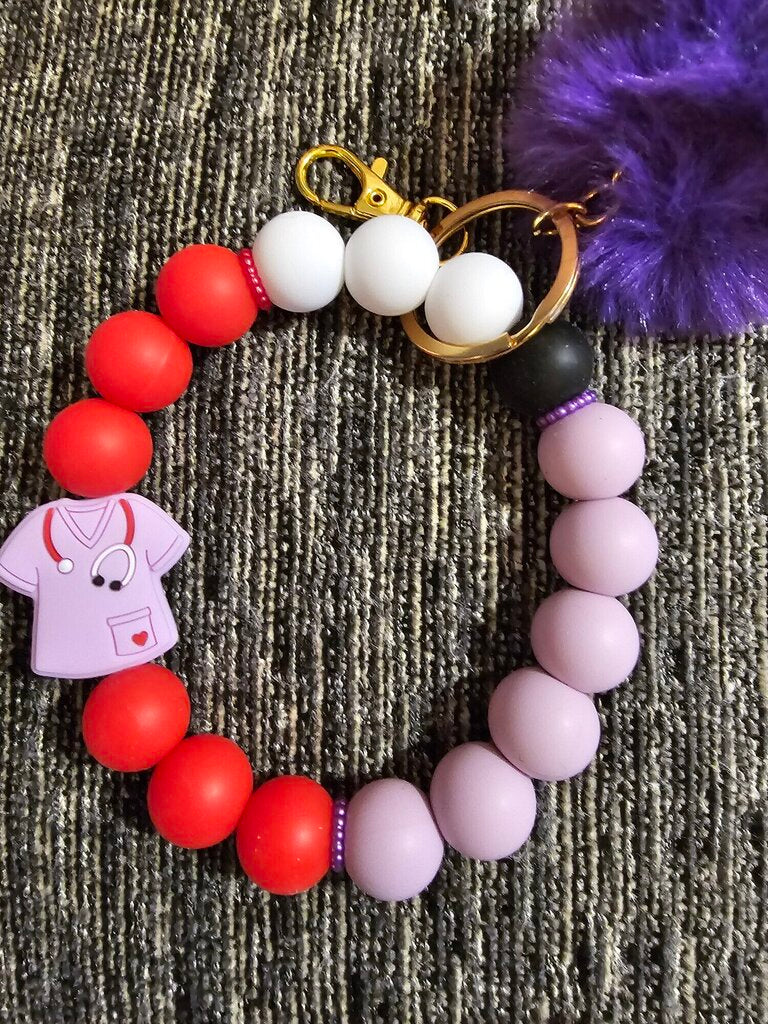 SCRUB WRISTLET KEYCHAIN