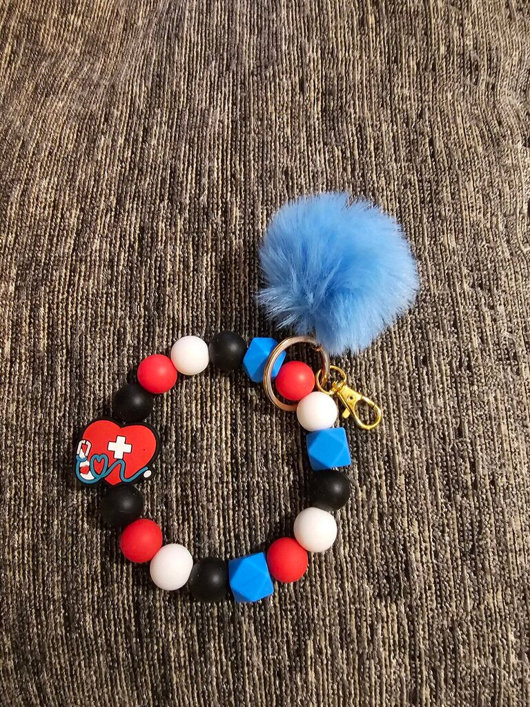 MEDICAL WRISTLET KEYCHAIN