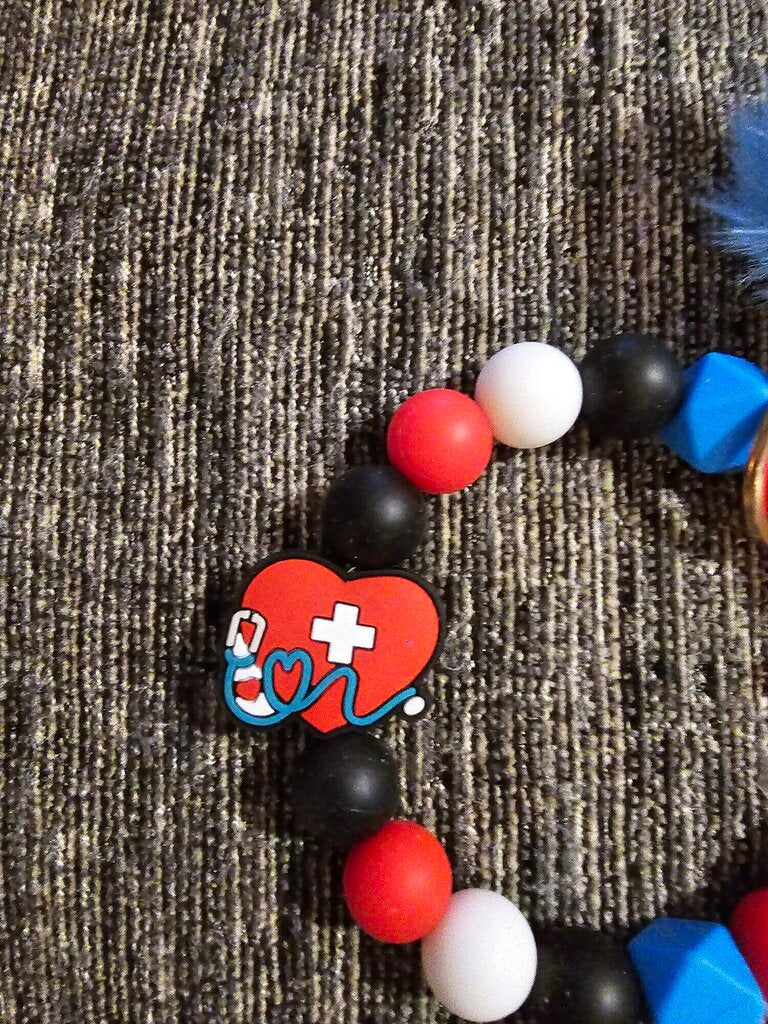 MEDICAL WRISTLET KEYCHAIN